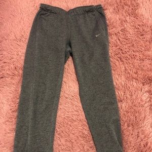 Nike Pro Women Gray Sweatpants
